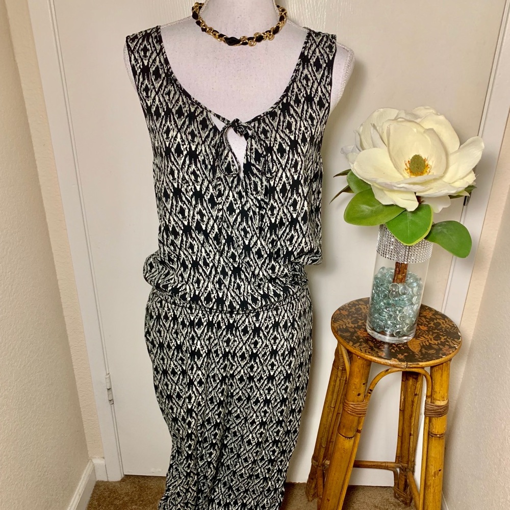 Max Studio Print Jumpsuit